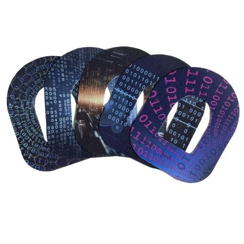 5x Design Tape BINARY - Omnipod