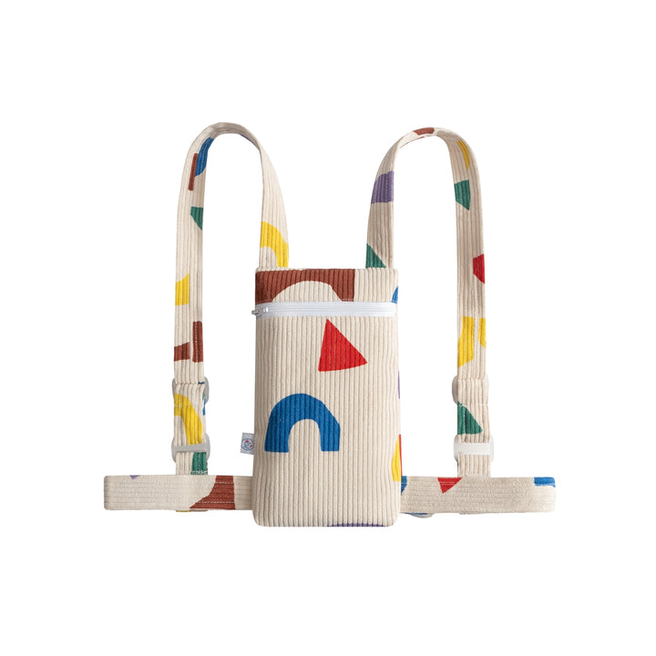 NEU: Insulinpumpenrucksack für Kinder mit Platz für CGM Reader/Handy ''Bausteine''