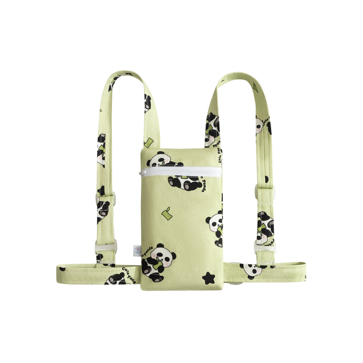 NEU: Insulinpumpenrucksack für Kinder mit Platz für CGM Reader/Handy ''Panda''