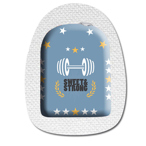 Omnipod Sticker "Sweet &amp; Strong"