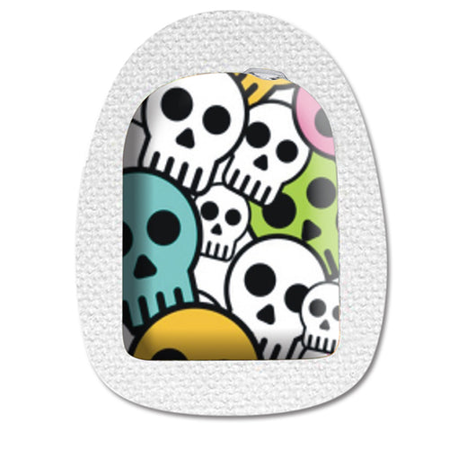 Omnipod 5 + DASH Sticker "Skulls"