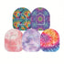5x Design Tape + Sticker BATIK - Omnipod - von Zuckerschmuck