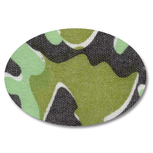 BIJOUX Ruban petit Camouflage Menthe