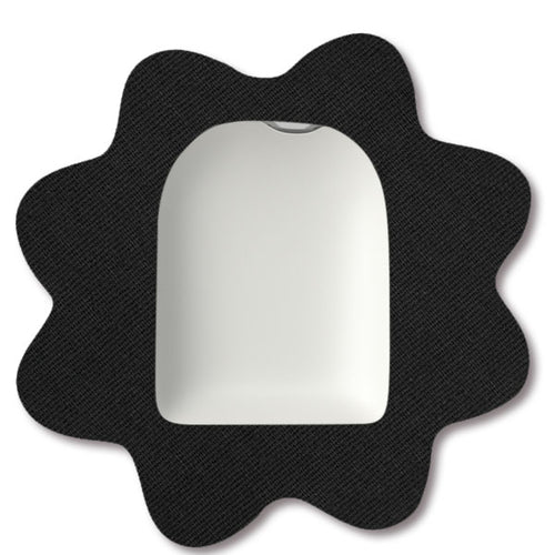 SCHMUCK Tape Blume Schwarz (Omnipod 5 + DASH)