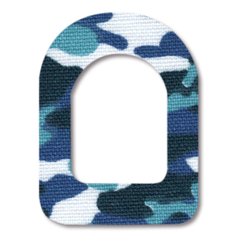 Schmuck Tape Camouflage Blau (Omnipod 5 + DASH)