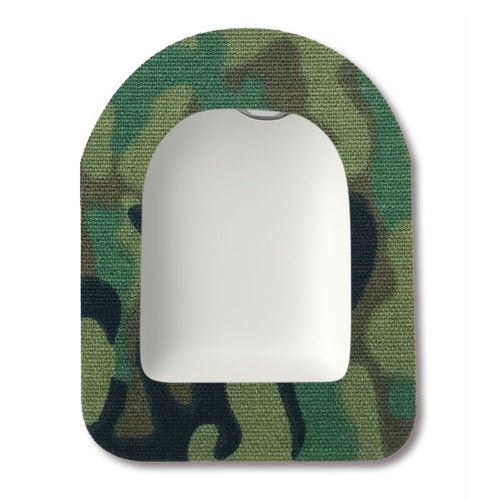 Schmuck Tape Camouflage Grün (Omnipod 5 + DASH)
