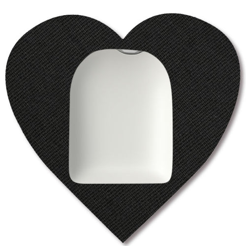 SCHMUCK Tape Herz Schwarz (Omnipod 5 + DASH)