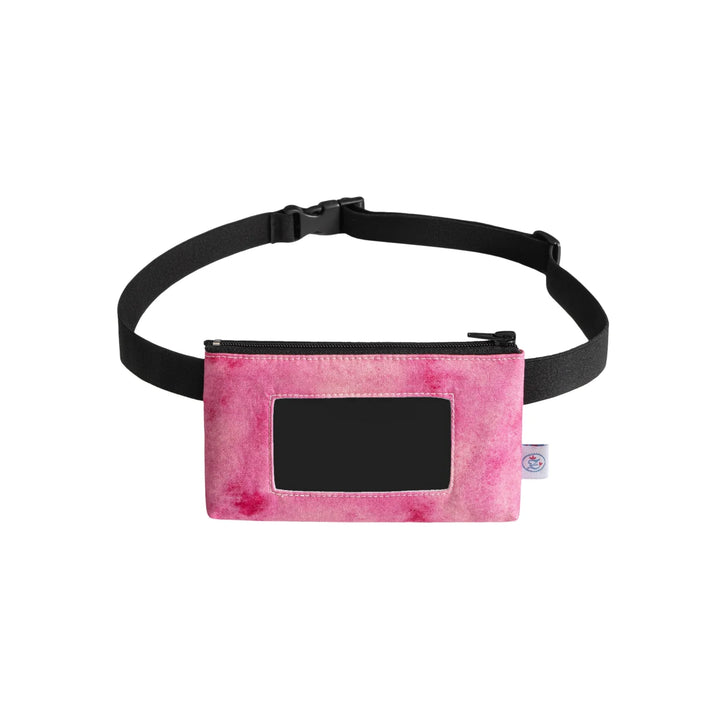 Pump case "Pastel" for insulin pumps: insulin pump case with viewing window and flexible belt, for insulin pump and CGM reader