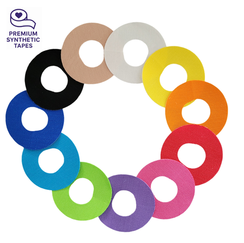 NEU: Sparpack 10+1 Dexcom G7 Tape Regenbogen MIX (Ringtape passend z.B. Dexcom G7)