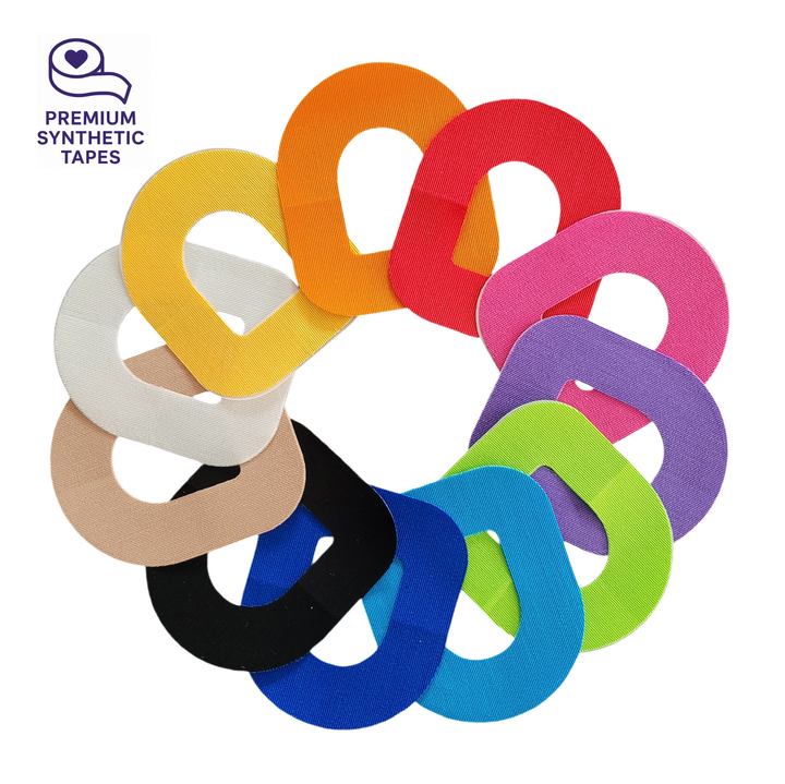  Sparpack 10+1 Tape Regenbogen MIX (passend z.B. OMNIPOD, OMNIPOD 5, OMNIPOD DASH)
