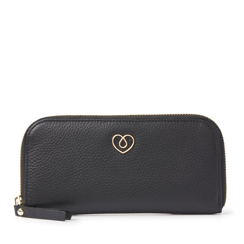 Sweet Collection dR Amsterdam®Diabetes Zubehörtasche CHARLY Leder Schwarz