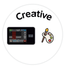 Tandem t:slim Sticker ,,CREATIVE"
