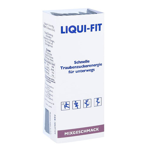 Liqui-Fit®Mix Flavor - solution sucrée liquide - 13 g de glucides rapides/sachet