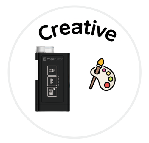 YpsoPump Sticker ,,CREATIVE"