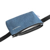 Insulinpumpentasche JEANS BLAU mit Sichtfenster und flexiblem Gurt (3-99 Jahre)