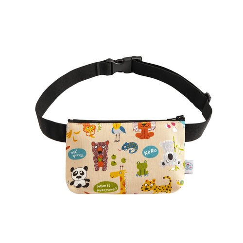Insulinpumpentasche (12cmx7cm) TIERFREUNDE mit flexiblem Band für Kinder ab 3 Jahren