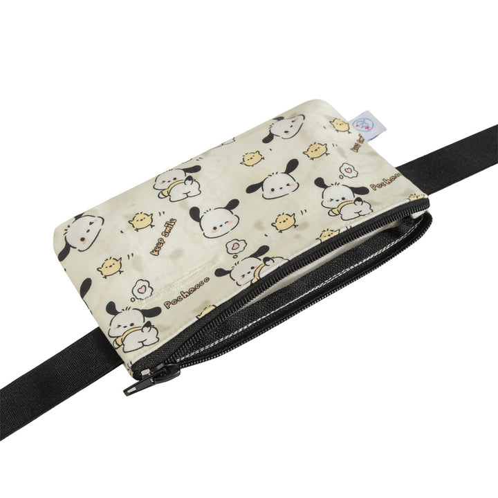 Insulin pump bag TIERLIEBE with viewing window and flexible strap
