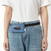 Insulinpumpentasche JEANS BLAU mit Sichtfenster und flexiblem Gurt (3-99 Jahre)