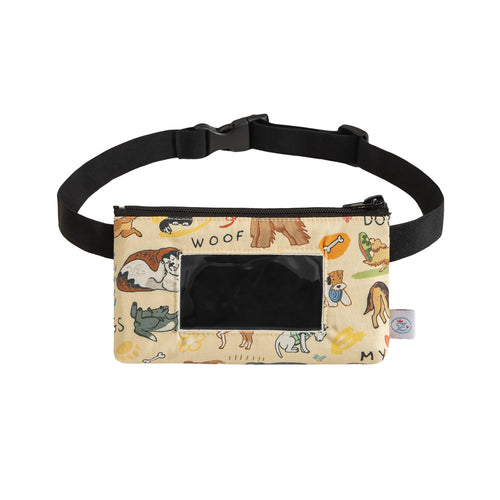 Insulinpumpentasche DOGS mit Sichtfenster und flexiblem Gurt (50cm) für Kleinkinder ab 1 Jahr