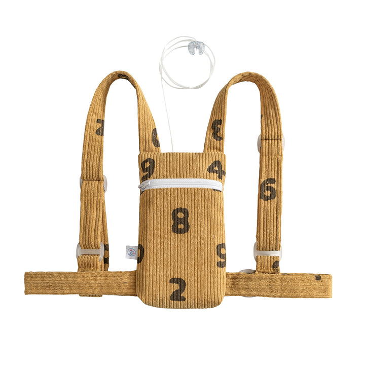NEU: Insulinpumpenrucksack für Kinder mit Platz für CGM Reader/Handy "ZAHLEN"