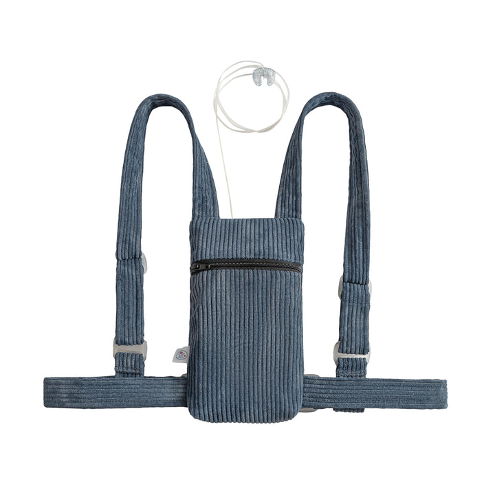 NEU: Insulinpumpenrucksack für Kinder mit Platz für CGM Reader/Handy "BLAU"