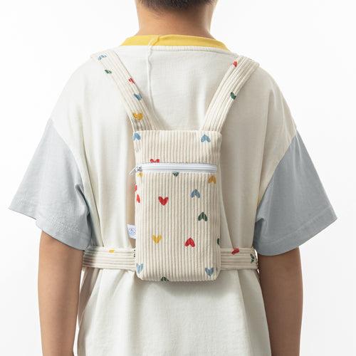NEU: Insulinpumpenrucksack für Kinder mit Platz für CGM Reader/Handy "HERZ"