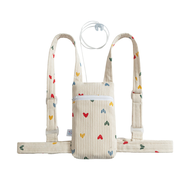 NEU: Insulinpumpenrucksack für Kinder mit Platz für CGM Reader/Handy "HERZ"