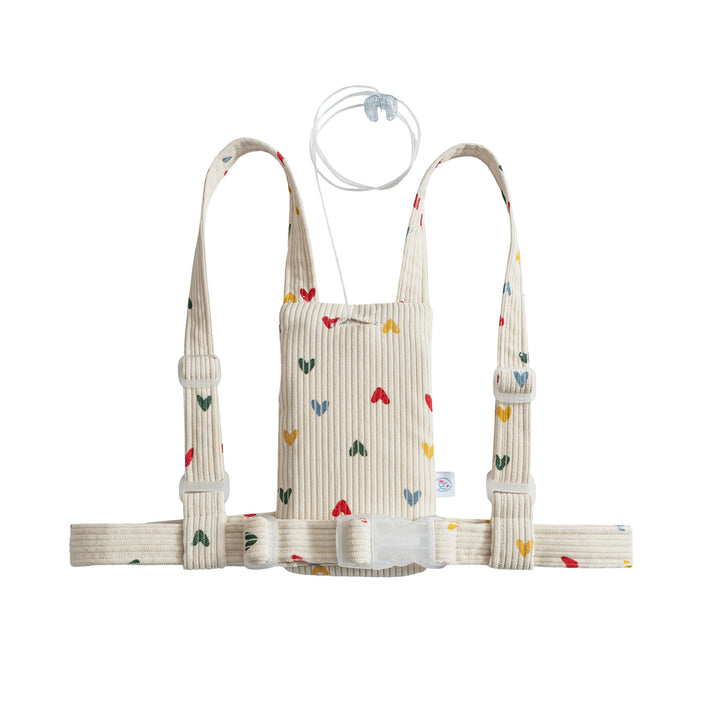 NEU: Insulinpumpenrucksack für Kinder mit Platz für CGM Reader/Handy "HERZ"