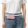 Pump case "Ballet" for insulin pumps: pink insulin pump case with flexible band as belt and for CGM readers, for kids