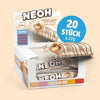 NEOH Crispy Cream WHITE 20x gaufrette sans sucre avec fourrage crème noisette (3,4 g de glucides assimilables* par barre)