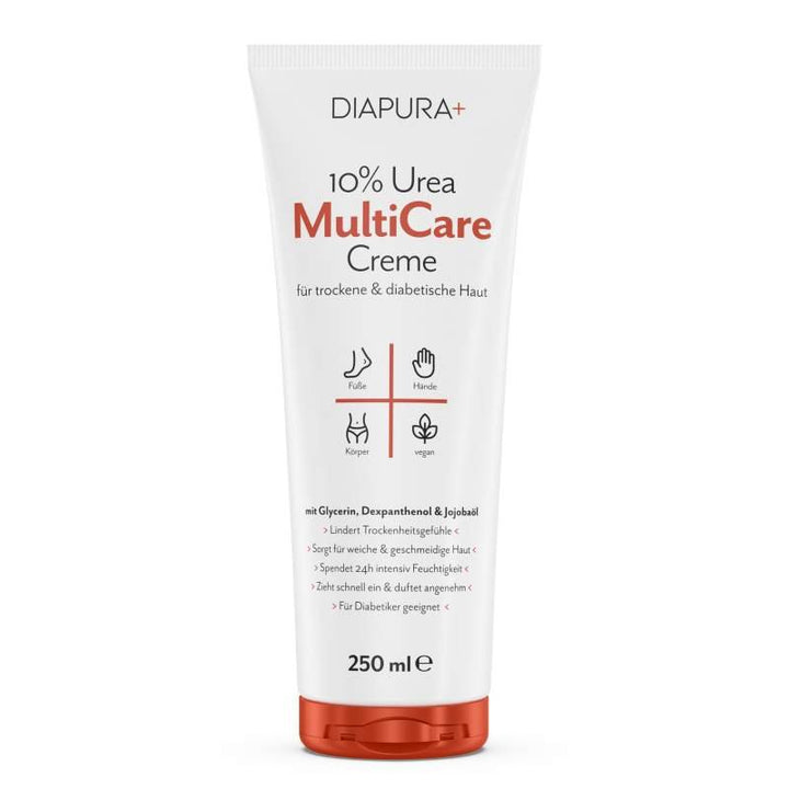 Zuckerschmuck DIAPURA 10% Urea Multicare-Creme, 250 ml