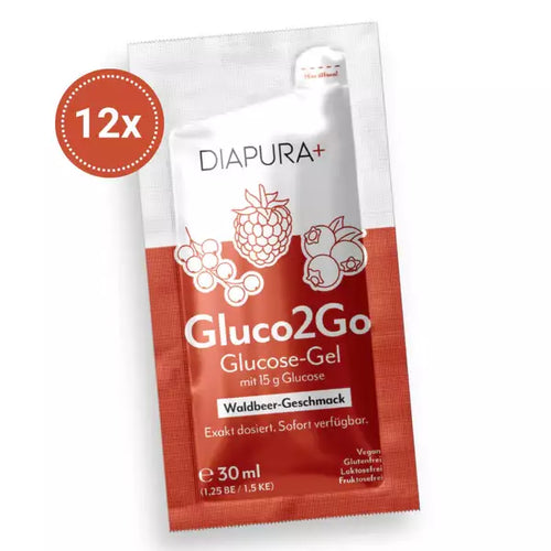 DIAPURA Gluco2Go Glucose Gel, 12x 30 ml