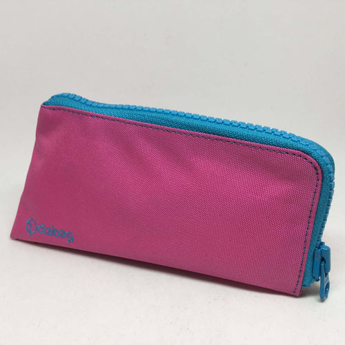 Diabetes Zubehörtasche "Sunny" pink/cyan, groß