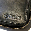 Zuckerschmuck Diabetes Zubehörtasche diabag ''ONE mini'' Rindnappa Schwarz Logo