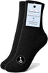 Zuckerschmuck Diabetiker Socken 1 Paar Schwarz 