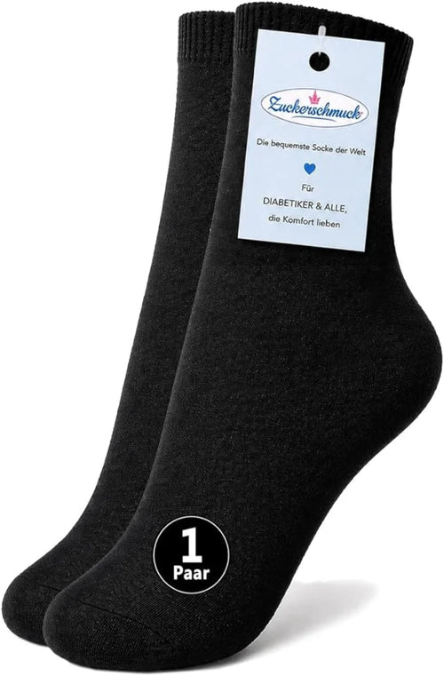 NEW AT AN INTRODUCTORY PRICE: Diabetic Socks without Elastic Band & Seam | Vein-Friendly & Comfortable