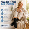 Zuckerschmuck Diabetiker Socken Schwarz von Diabetikern für Diabetiker