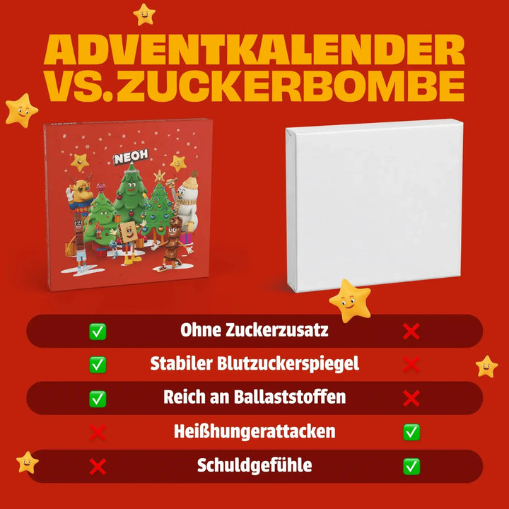 NEOH Advent Calendar - 24 + 1 sweet surprises with no added sugar