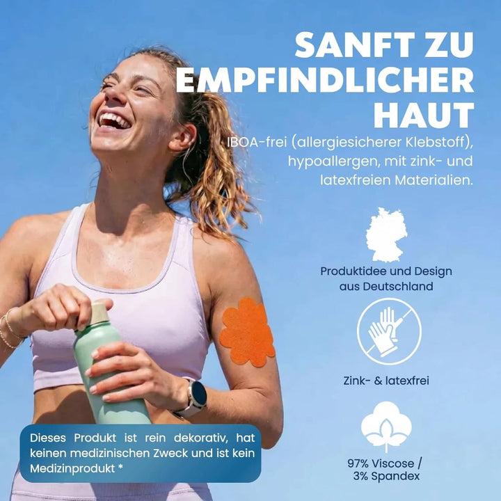 Zuckerschmuck Overpatches Dexcom, Freestyle Libre, Medtronic Enline, SmartGuide hautfreundlich, latexfrei