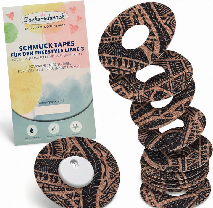 Zuckerschmuck Sparpack 10 + 1 SCHMUCK Tape Ring Libre 3 Tattoo
