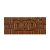 Healthy Bites "BEST DAD EVER" Chocolate – sugar-free milk chocolate, 45 g (9 g carbs per 100 g)