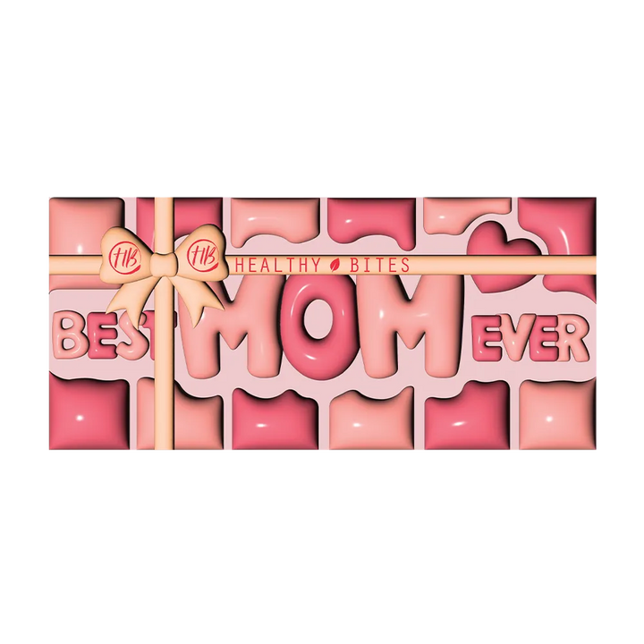 healthybites “Best Mom Ever” Chocolate – sugar-free milk chocolate, 45 g (9 g net carbs / 100 g)