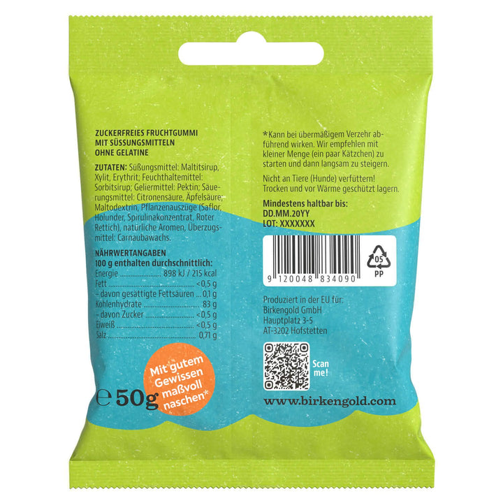 NEU!!! Vegane Saure Kätzchen (ohne Zucker, ohne anrechenbare Kohlenhydrate/ BE) 50g