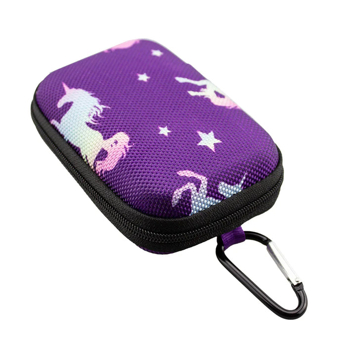 Diabetes Zubehör Tasche mit Karabinerhaken für Blutzuckermessgeräte "EINHORN"