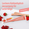 Dextro Energy Gums Erdbeer Rhabarber und Vitamine (6 Stück à 5 g KH)