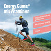 Dextro Energy Gums Erdbeer Rhabarber und Vitamine (6 Stück à 5 g KH)