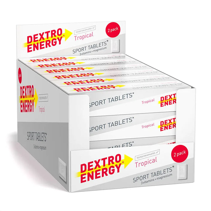 Dextro Energy Sport Tablets avec 3 vitamines et du magnésium