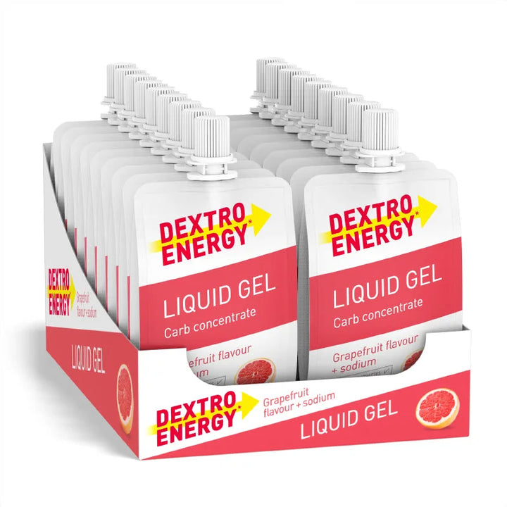 Dextro Energy Liquid Gel Pamplemousse + sodium, dextrose liquide, 60 ml