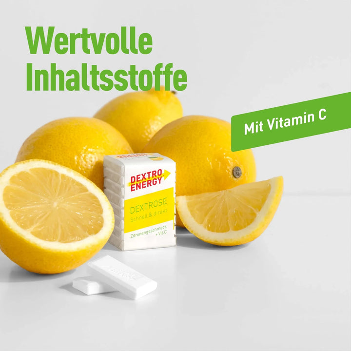 Dextro Energy Vitamin C Zitrone Traubenzuckerwürfel