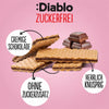 Diablo Zuckerfrei: Waffeln mit Schokoladencreme (150 g, 7,0 g anrechenbare KH* je 25-g-Portion)